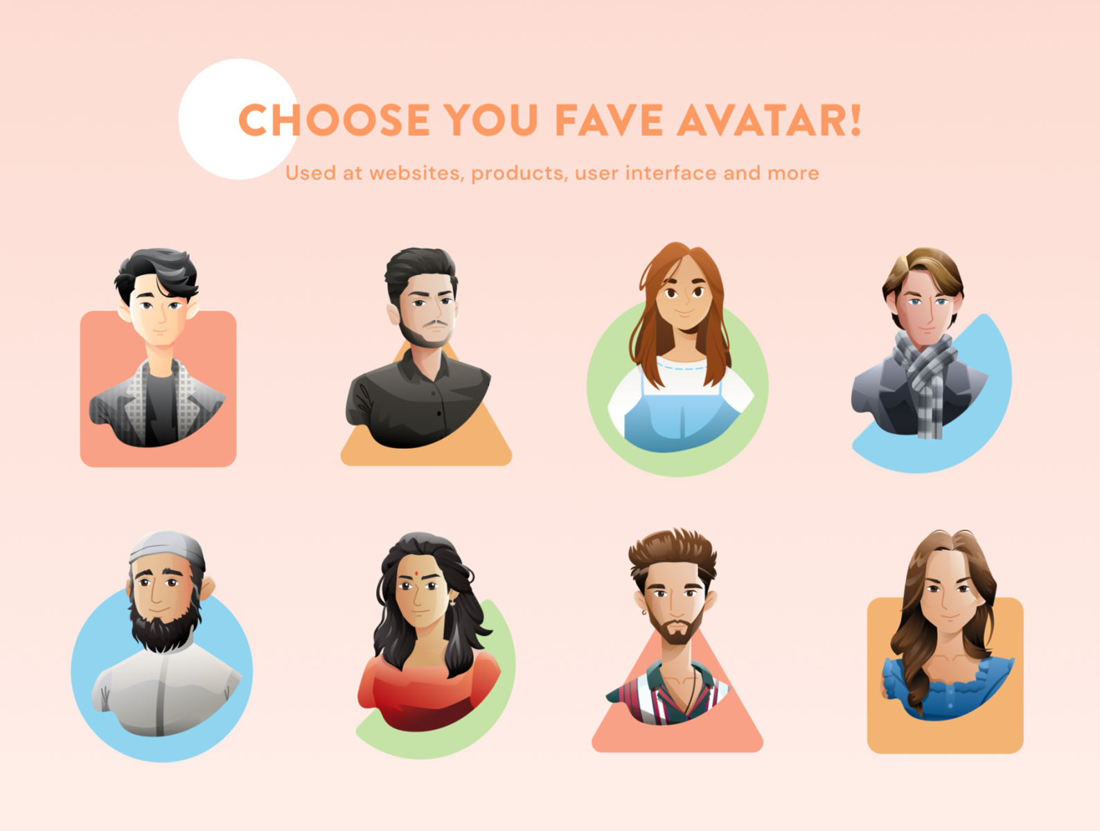 Playful Avatar Creator  DrawKit  Figma Community